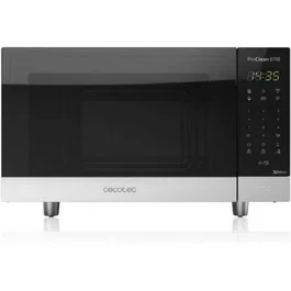 Cecotec ProClean 6110 Microondas 23L Negro y Plata